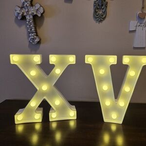 LED Marquee Letters